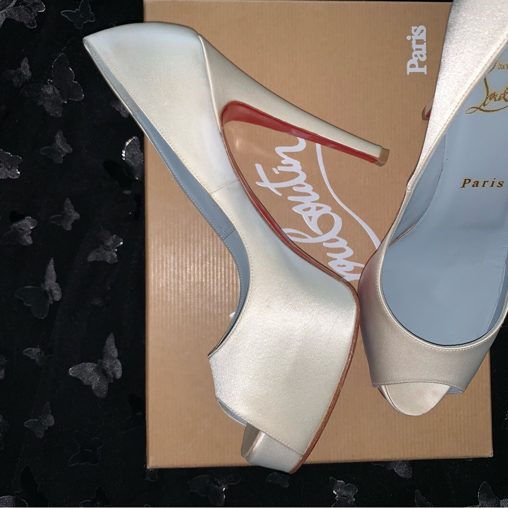Christian Louboutin wedding Hyper Prive Satin - Picture 12 of 16